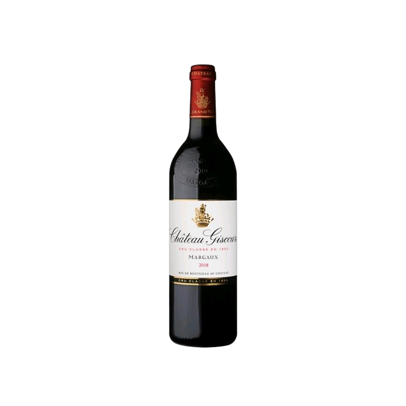 EPUISE VICTIME DE SON SUCCES CHATEAU GISCOURS 2018 MARGAUX AOC 3EME GRAND CRU CLASSE